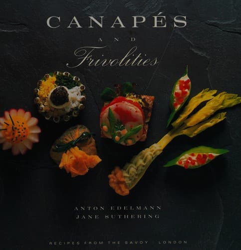 Tapa de Canapés and frivolities