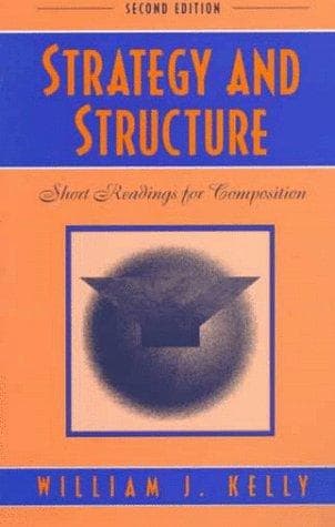 Tapa de Strategy and Structure