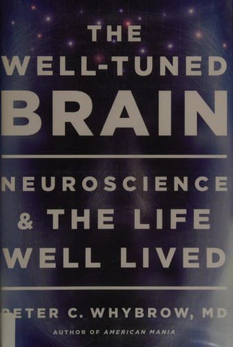 Tapa de The well-tuned brain