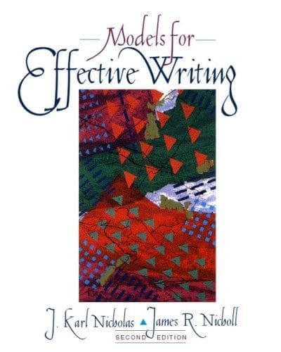 Tapa de Models for Effective Writing (2nd Edition)