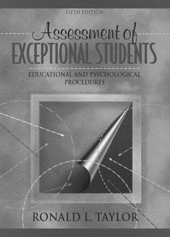 Tapa de Assessment of Exceptional Students