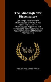 Tapa de The Edinburgh New Dispensatory