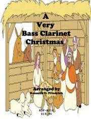 Tapa de A Very Bass Clarinet Christmas