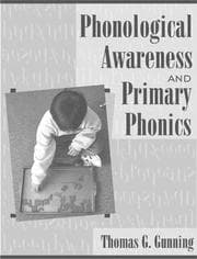 Tapa de Phonological awareness and primary phonics