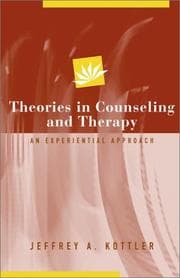 Tapa de Theories in Counseling and Therapy