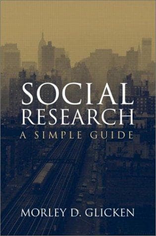Tapa de A simple guide to social research