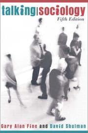 Tapa de Talking sociology
