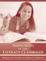 Tapa de Assessment in the Literacy Classroom