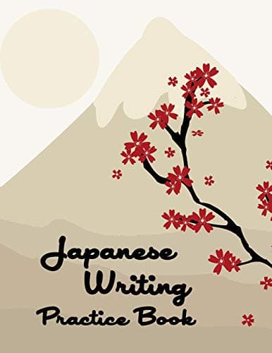 Tapa de Japanese Writing Practice Book