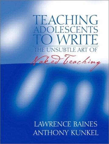 Tapa de Teaching Adolescents to Write