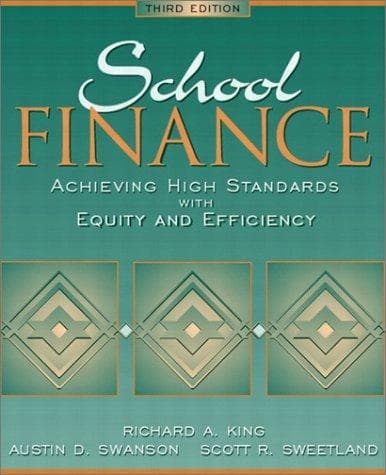 Tapa de School Finance