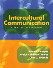Tapa de Intercultural communication