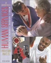 Tapa de An Introduction to Human Services