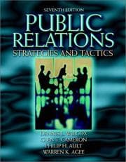 Tapa de Public relations