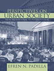 Tapa de Perspectives on Urban Society