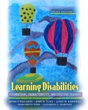 Tapa de Learning disabilities