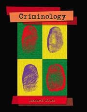 Tapa de Criminology