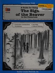 Tapa de A literature unit for the sign of the beaver