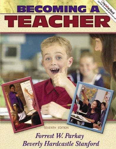 Tapa de Becoming a teacher