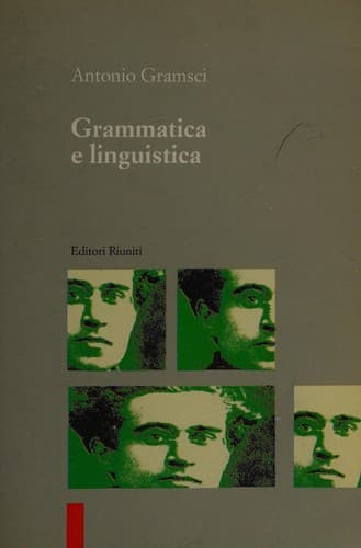 Tapa de Grammatica e linguistica