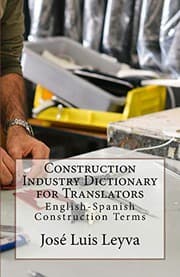 Tapa de Construction Industry Dictionary for Translators