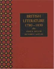 Tapa de British literature, 1780-1830