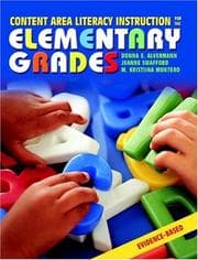 Tapa de Content Area Literacy Instruction for the Elementary Grades, MyLabSchool Edition