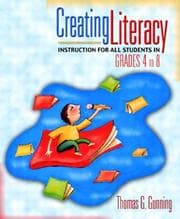 Tapa de Creating Literacy Instruction for All Students in Grades 4 to 8, MyLabSchool Edition