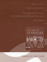 Tapa de Exceptional Learners