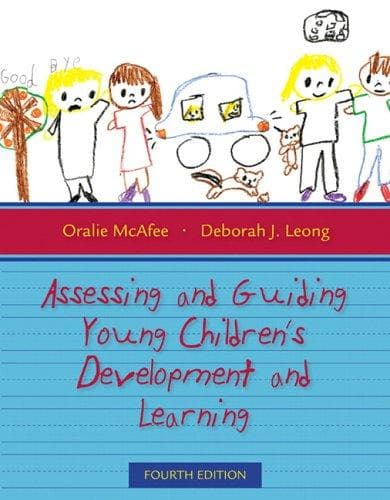 Tapa de Assessing and guiding young children's development and learning