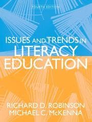 Tapa de Issues and trends in literacy education