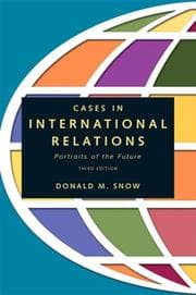 Tapa de Cases in international relations