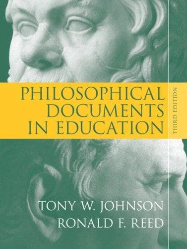 Tapa de Philosophical Documents in Education (3rd Edition)