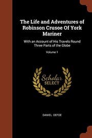 Tapa de The Life and Adventures of Robinson Crusoe Of York Mariner