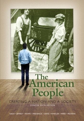 Tapa de The American People, Concise Edition