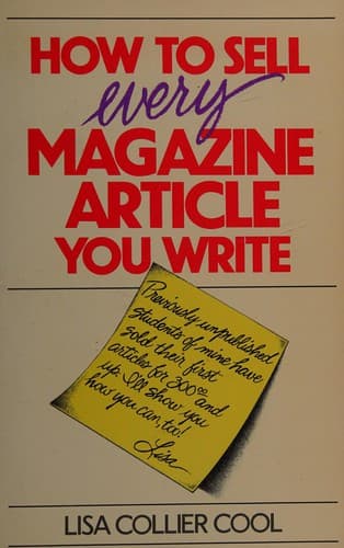 Tapa de How to Sell Every Magazine Article You Write
