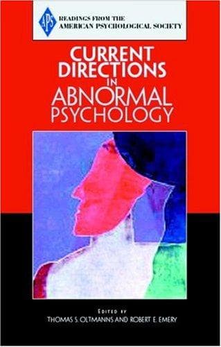 Tapa de Current Directions in Abnormal Psychology