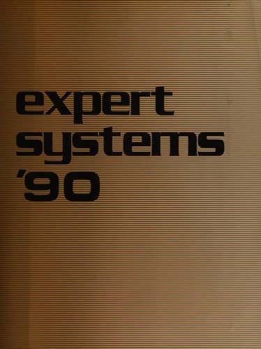 Tapa de Expert system 1990