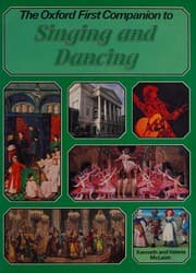 Tapa de The Oxford first companion to singing and dancing