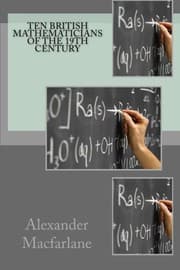 Tapa de Ten British Mathematicians of the 19th Century