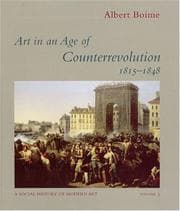 Tapa de Art in an Age of Counterrevolution (1815-1848) (A Social History of Modern Art)
