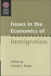 Tapa de Issues in the Economics of Immigration