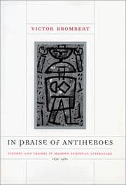 Tapa de In praise of antiheroes