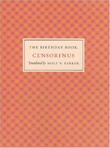 Tapa de The Birthday Book
