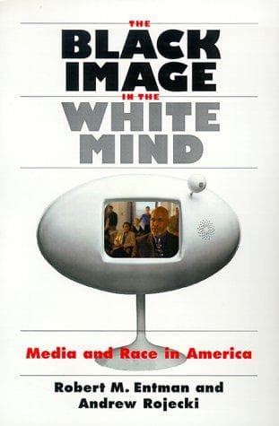 Tapa de The black image in the white mind