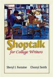 Tapa de Shoptalk for college writers