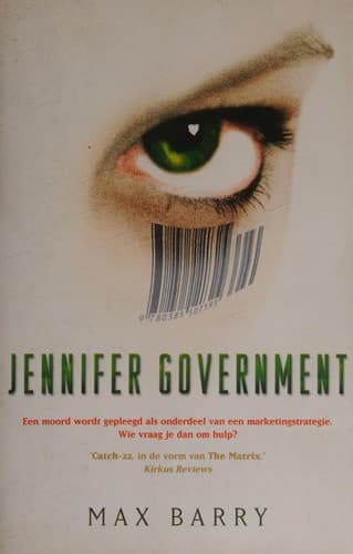 Tapa de Jennifer Government