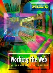 Tapa de Working the Web