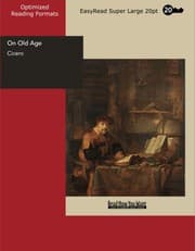 Tapa de On Old Age