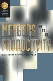 Tapa de Mergers and productivity